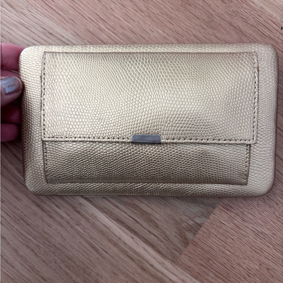 chavet Handbags - Chavet Gold Women's wallet